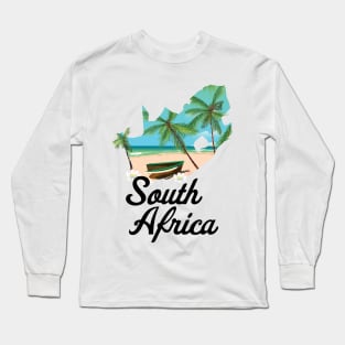 South African Travel poster Long Sleeve T-Shirt